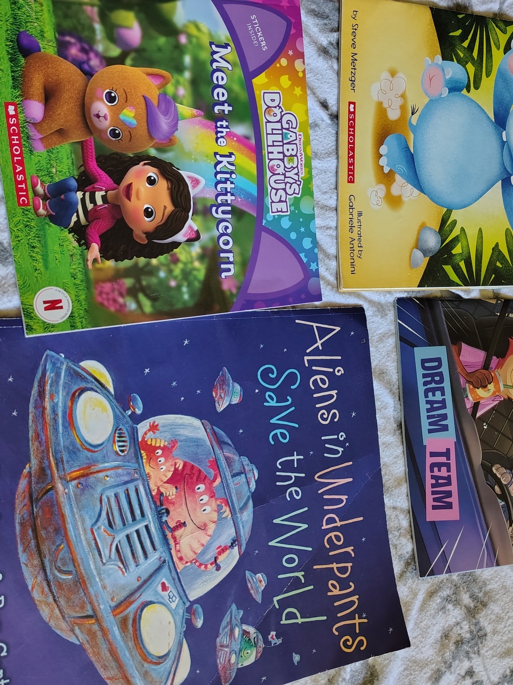Gabby’s Dollhouse Meet the Kittycorn Kids Book - Purple & Pink Books For Kids